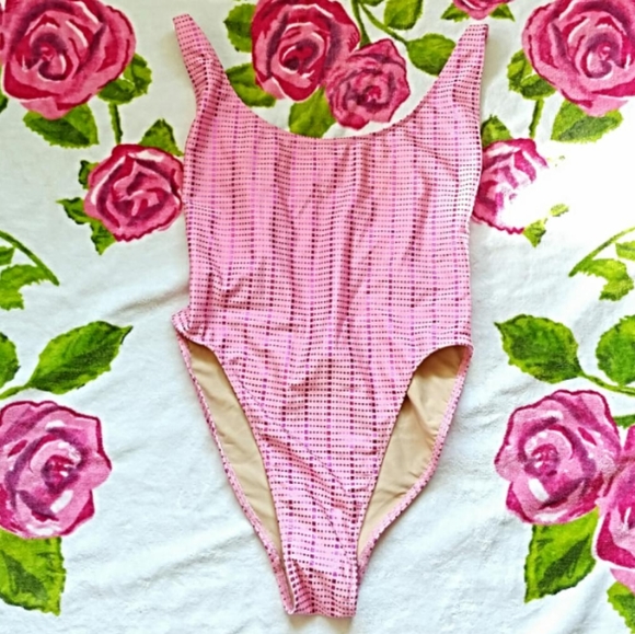 American Apparel Other - AA Shiny Geo Swimsuit